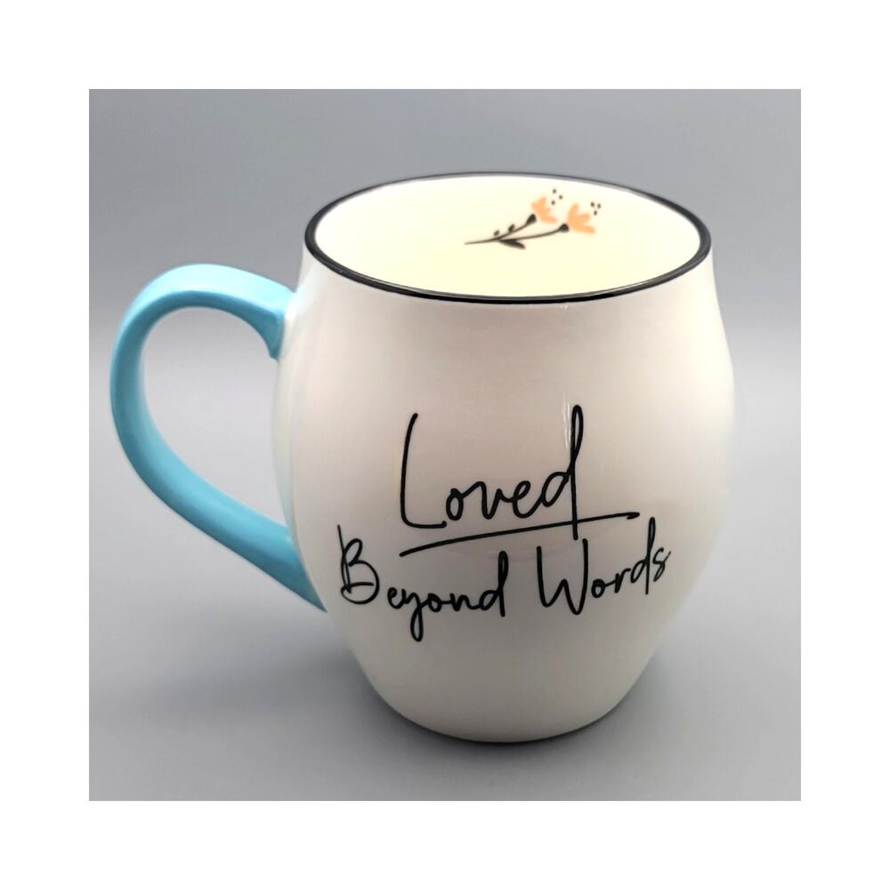 Lighthouse Christian Products LOVED BEYOND WORDS Coffee Mug Ephesians 3:19